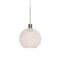 Besa Lighting Newton 6 Cord Pendant, Milky White, Satin Nickel Finish, 1x3W LED 1XT-NEWTON6MW-LED-SN - alternate 1